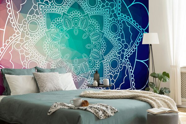 Tapeta pastelowa Mandala
