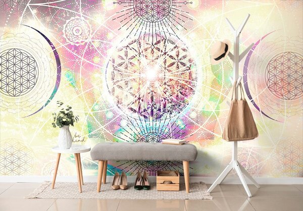 Tapeta Mandala w ciekawym designie