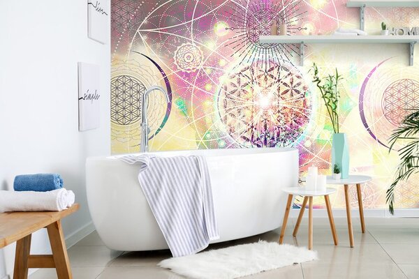 Tapeta Mandala w ciekawym designie