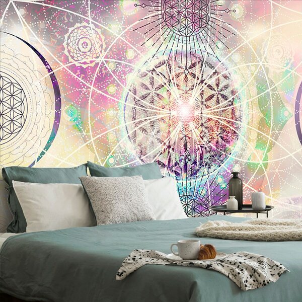 Tapeta Mandala w ciekawym designie