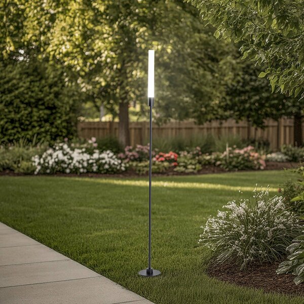 Lampa ogrodowa stojąca Zola Nowodvorski Lighting, czarny, aluminium