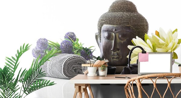 Tapeta wellness martwa natura z Buddą