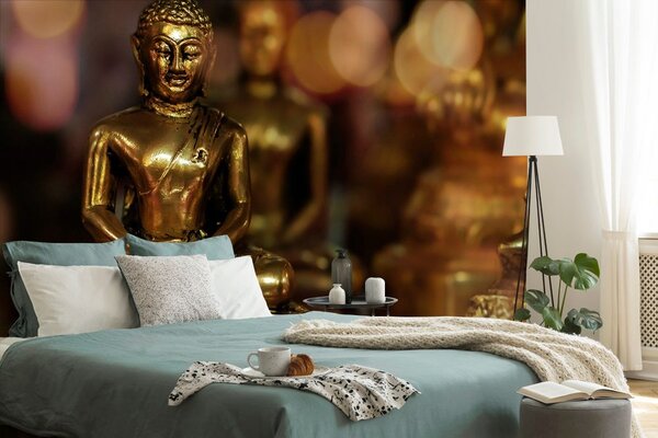 Tapeta Budda na abstrakcyjnym tle