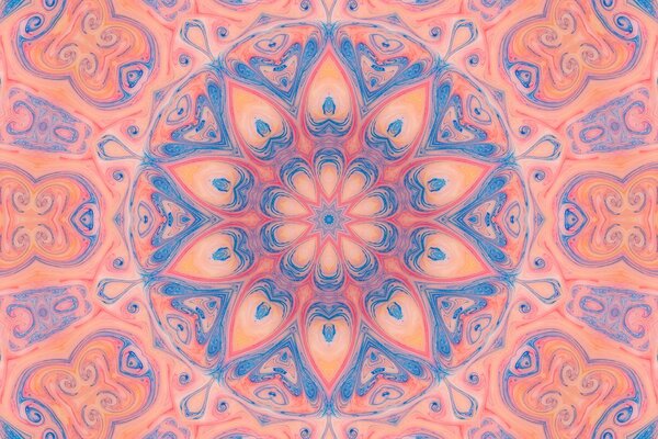 Tapeta hipnotyczna mandala