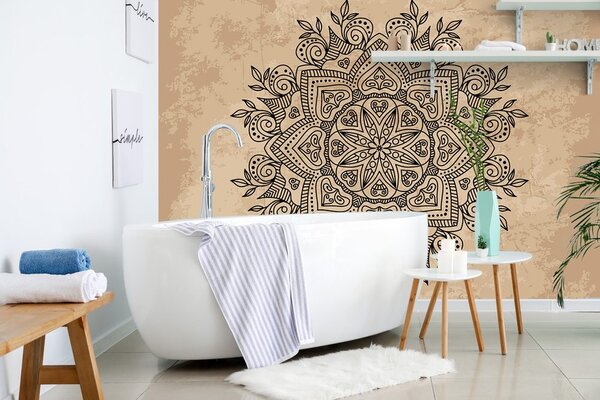 Tapeta Mandala ze starożytnym akcentem