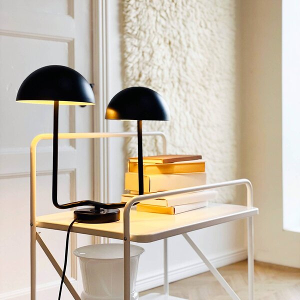 Dyberg Larsen Lampa stołowa design Cluster, czarny, salon / jadalnia, metal, design