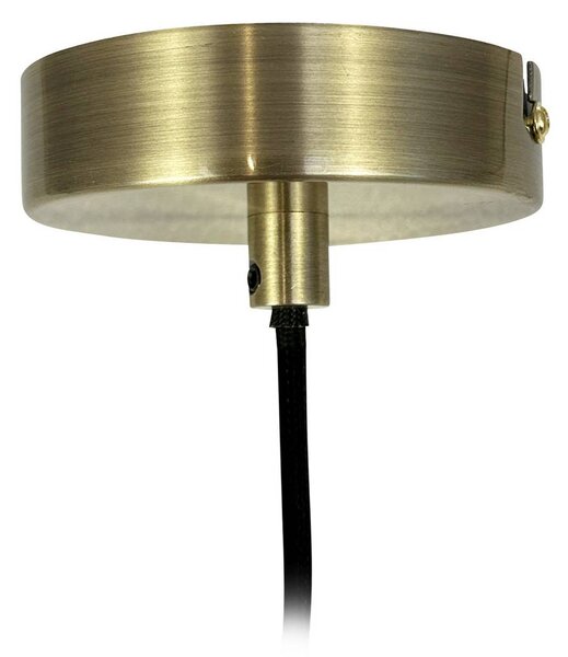 Dyberg Larsen Lampa wisząca designerska Bistro, możliwość ściemniania, przezroczysty / transparentny, salon / jadalnia, szkło, design