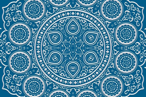 Tapeta delikatna etniczna Mandala