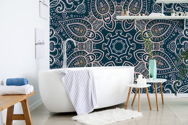 Tapeta Mandala z indyjskim akcentem