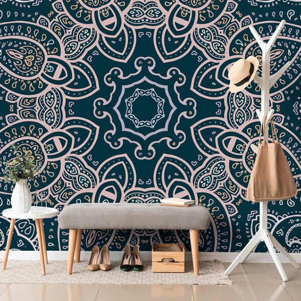 Tapeta Mandala z indyjskim akcentem