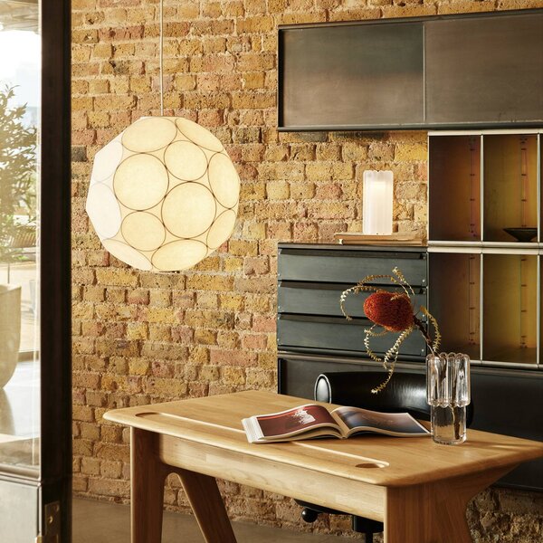 Tom Dixon Lampa wisząca Soft, możliwość ściemniania, biały / opal, salon / jadalnia, tworzywo sztuczne, design