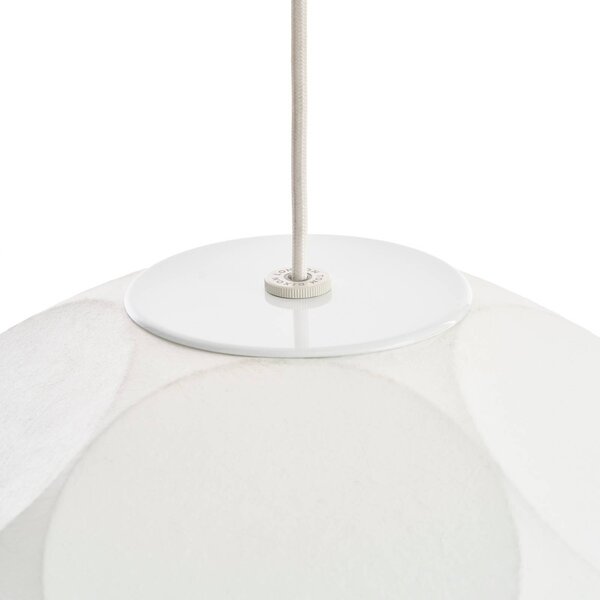 Tom Dixon Lampa wisząca Soft, możliwość ściemniania, biały / opal, salon / jadalnia, tworzywo sztuczne, design