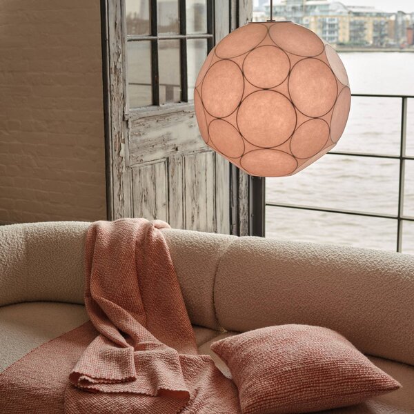Tom Dixon Lampa wisząca Soft, możliwość ściemniania, biały / opal, salon / jadalnia, tworzywo sztuczne, design