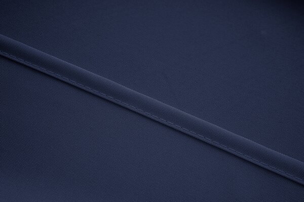 Ciemnoniebieska zasłona OXFORD LIGHT 140x250 cm Zawieszanie: Taśma z wiązaniami