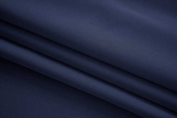 Ciemnoniebieska zasłona OXFORD LIGHT 140x250 cm Zawieszanie: Taśma z wiązaniami
