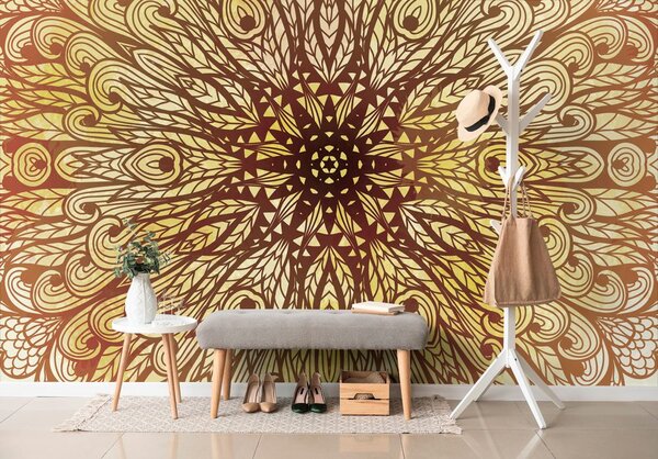 Tapeta unikalny ornament etniczny
