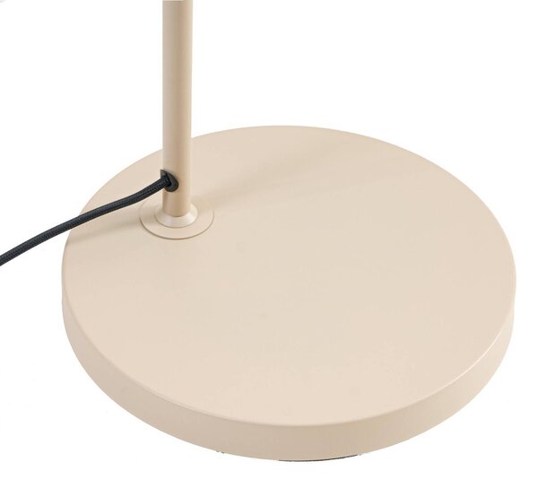 Lampa stojąca Vilo Lindby, kremowy / amber, salon / jadalnia, metal, skandynawski