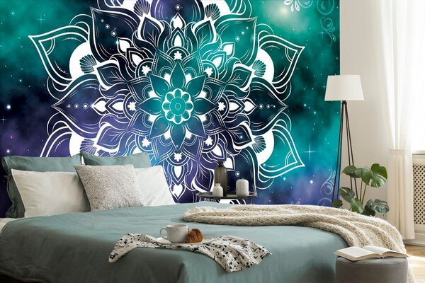 Tapeta nowoczesna mandala z orientalnym wzorem