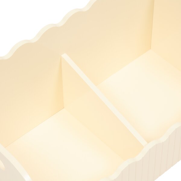 Skrzynia z 2 przegrodami BOULI, 60 x 36 x 30 cm, MDF