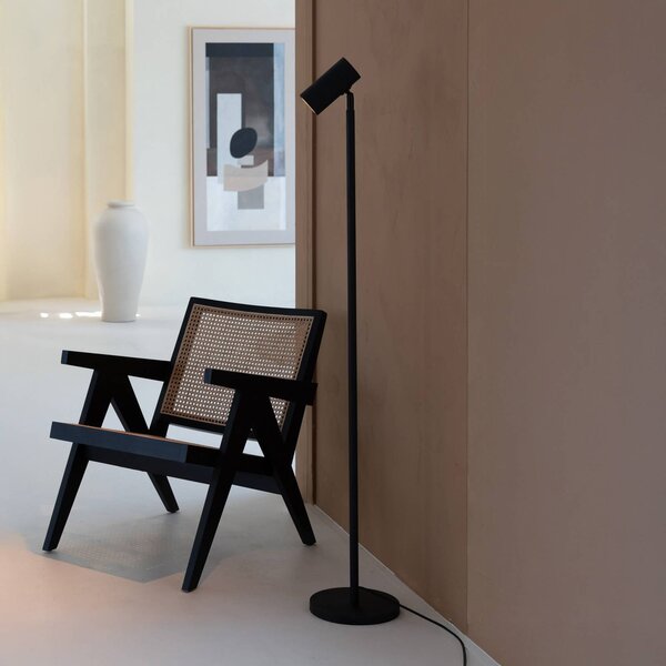 Good & Mojo Lampa stojąca Java, czarny, salon / jadalnia, bambus, design