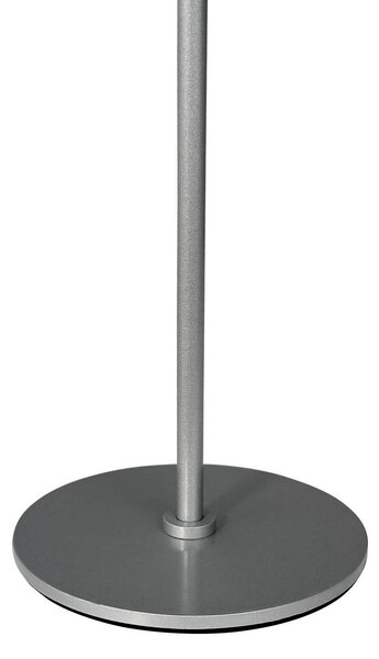 Dyberg Larsen Lampa stołowa Along, możliwość ściemniania, chromowy / srebrny, salon / jadalnia, metal, skandynawski