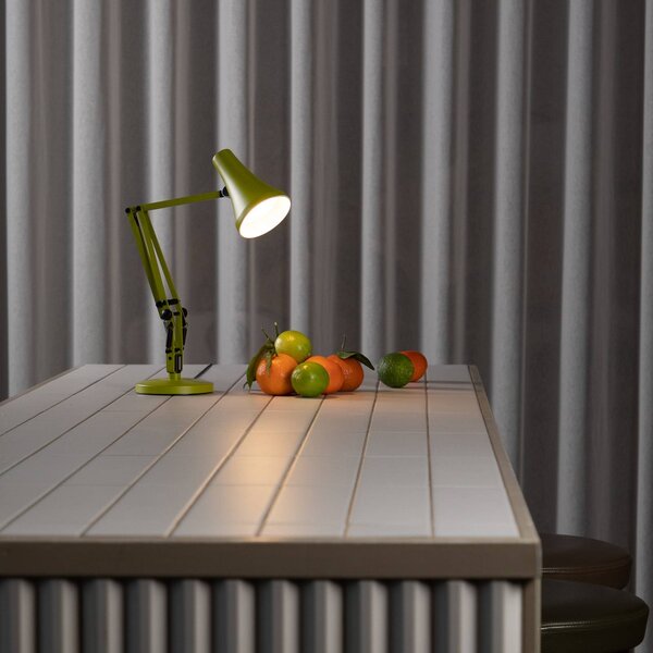 Anglepoise Lampa stołowa 90 MINI VIVID, możliwość ściemniania, zielony, biuro, aluminium, industrialny