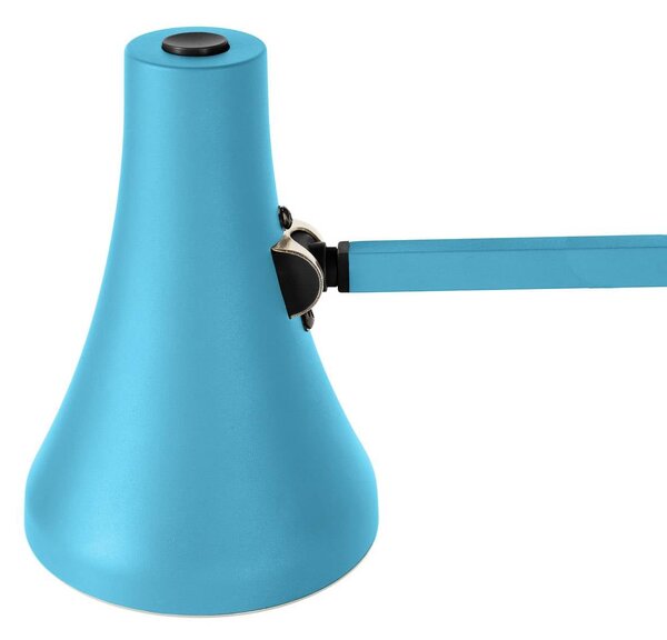 Anglepoise Lampa stołowa 90 MINI VIVID, możliwość ściemniania, niebieski, biuro, aluminium, industrialny