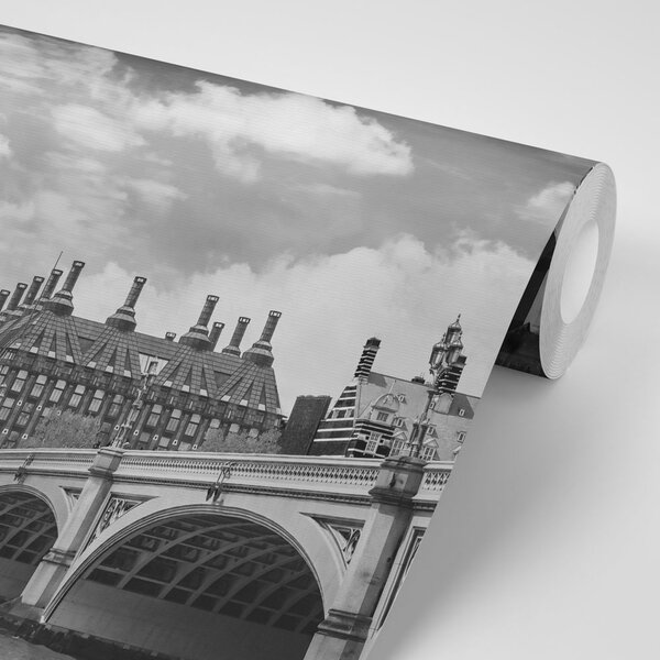 Fototapeta Big Ben w Londynie w czerni i bieli