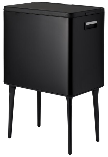 Automatyczny kosz na śmieci, 35 l, metalowy