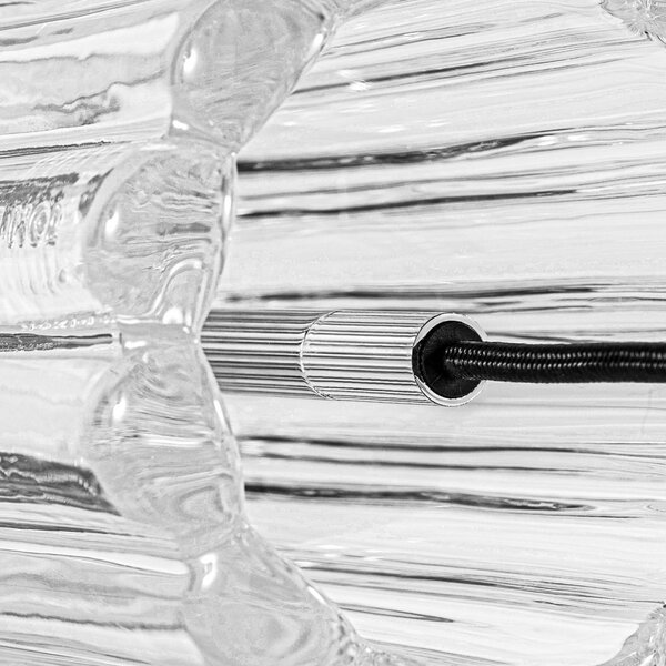 Tom Dixon Lampa stołowa design Press, możliwość ściemniania, przezroczysty / transparentny, salon / jadalnia, szkło, design