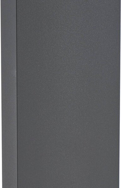 Lampa solarna LED PRIOS Lestor, antracytowa, ściemniana, IP65 Lestor PRIOS, możliwość ściemniania, czarny, aluminium, nowoczesny