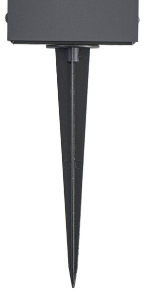 Lampa solarna LED PRIOS Lestor, antracytowa, ściemniana, IP65 Lestor PRIOS, możliwość ściemniania, czarny, aluminium, nowoczesny