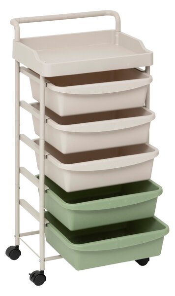 Mobilny organizer DESKOLOR, 6 szuflad, 82 cm