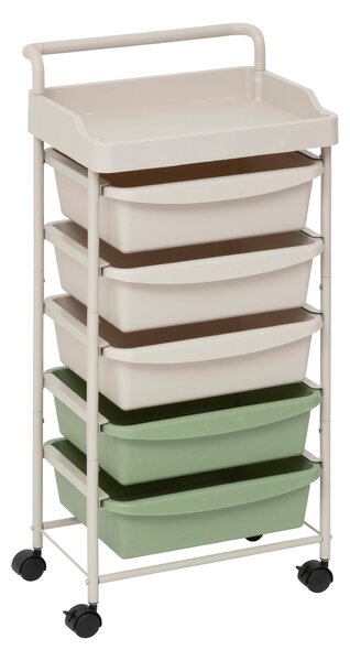 Mobilny organizer DESKOLOR, 6 szuflad, 82 cm