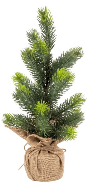 Sztuczna choinka LITTLE SPRUCE z oświetleniem LED, 37 cm
