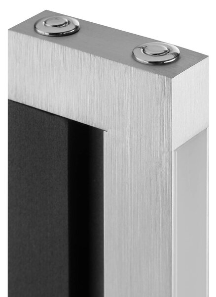 Brilliant Lampa stojąca LED Pulse, możliwość ściemniania, czarny, salon / jadalnia, metal, nowoczesny