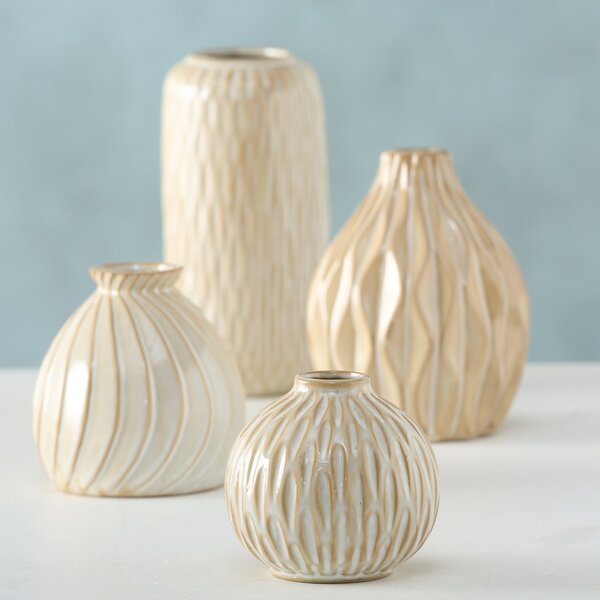 Zestaw ceramicznych wazonów w różnych rozmiarach, ZALINA