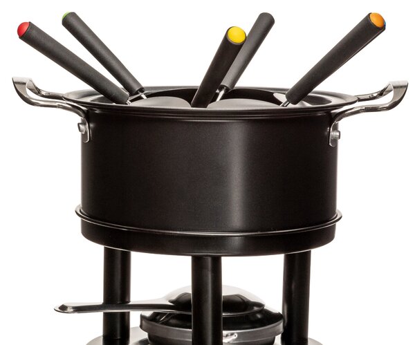 Zestaw do fondue na 6 osób, metalowy