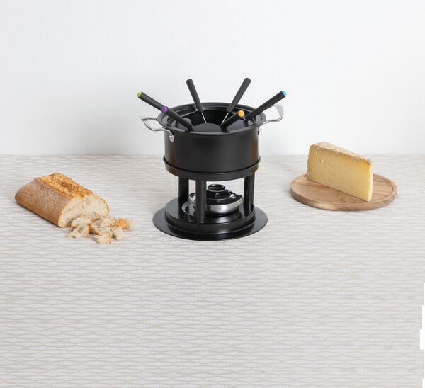 Zestaw do fondue na 6 osób, metalowy
