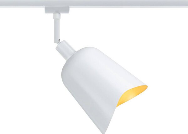 Paulmann Klosz lampy URail Alvaro, biały/złoty, DecoSystems Alvaro, biały / opal, salon / jadalnia, metal, nowoczesny