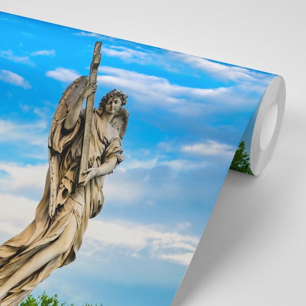Fototapeta anioł z krzyżem