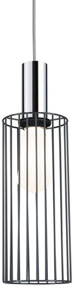 Paulmann URail Klosz Biraha 2Easy, antracytowy, Ø 12 cm 2Easy, czarny, salon / jadalnia, metal, nowoczesny