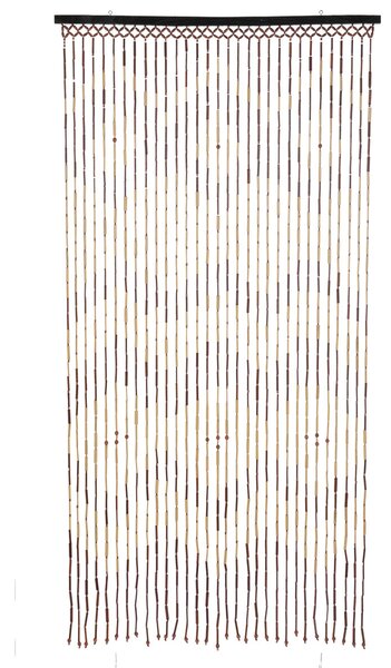Zasłona na drzwi bambusowa, 90 x 180 cm