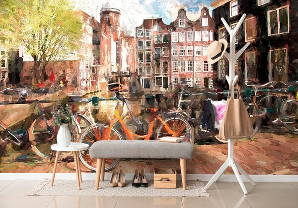 Tapeta malowany Amsterdam