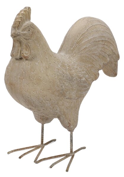 Figurka ogrodowa kura, 40 cm