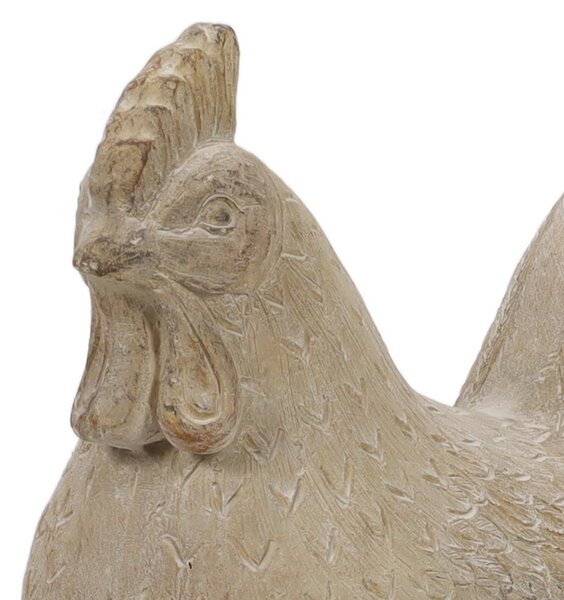 Figurka ogrodowa kura, 40 cm