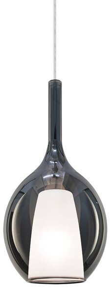 IDEAL LUX Lampa wisząca Kalique, możliwość ściemniania, aluminiowy / szary / cynkowy, salon / jadalnia, tworzywo sztuczne, nowoczesny