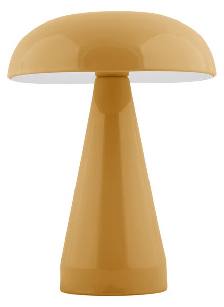 Lampa stołowa grzybek LED RACHEL, bezprzewodowa, Ø 15,5 cm