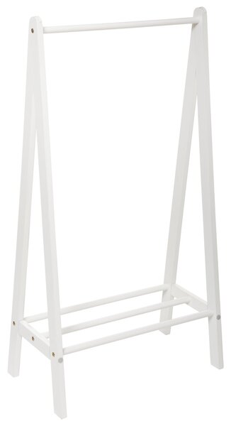Stojak na ubrania dla dzieci z półką, wys. 115 cm