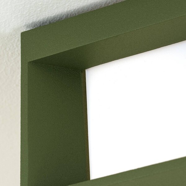 ORION Lampa zewnętrzna Henry, zielona, odlew ciśnieniowy aluminium, E27, IP44 możliwość ściemniania, zielony, aluminium, nowoczesny